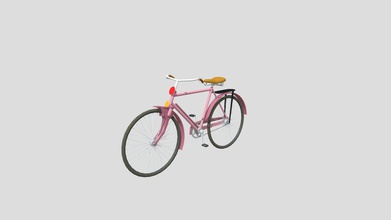 vintage bicycle - 3d model octopus iqvi 052d49b 3d print model - Mito3D
