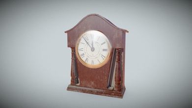 vintage clock - download free 3d model ziaraallman 0d4c6a1 1930&rsquo s inspired 3d print model - Mito3D