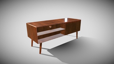 vintage coffee tv table - 3d model vikki0612 cf41793 3d print model - Mito3D