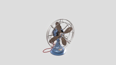 vintage ventilador 3d modelo levictório aff72c2 3d print model - Mito3D