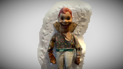 vintage marionette - download free 3d model vic deleon h3dude ff76f5e quick phone scan howdy doody 1950 s 3d print model - Mito3D