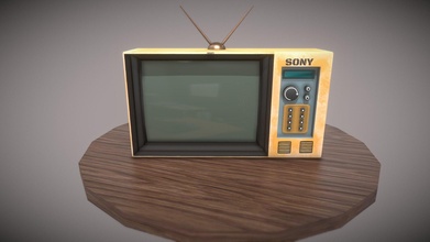 vintage sony televisão baixar livre 3d modelo karanbhatia96kb b87a82b 3d print model - Mito3D