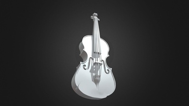 violon 3d impression acheter royalties libre modèle capitaine stl musique instrument mini musical soutenir miniature classique obj basse orchestre fbx artistique 3d print model - Mito3D
