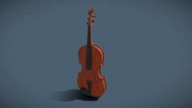 violino baixar livre 3d modelo falco12 e4596f2 3d print model - Mito3D
