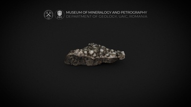 vitreux jumelées Harmotome cristaux matrice 3d modèle musée minéralogie pétrographie uaic mineralogypetrographymuseum f4ee8e9 3d print model - Mito3D