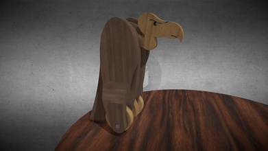 Vlad vulgaire vautour bois jouet Télécharger libre 3d modèle trinityscsp 619ea08 3d print model - Mito3D