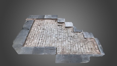 vloer sint-cathrien floor - 3d model erfgoed 's-hertogenbosch erfgoedshertogenbosch 4a650d7 3d print model - Mito3D