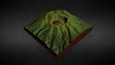 volcan la soufri - download free 3d model seeco 3506848 3d print model - Mito3D