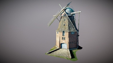 Volendam Windmühle Milford nj 3d Modell Uametrie c0a1a0f 3d print model - Mito3D