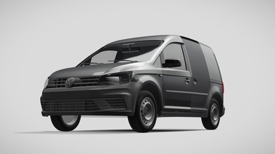 volkswagen caddy uk-spec startline 2020 - buy royalty free 3d model creator ba7a75f 3d print model - Mito3D