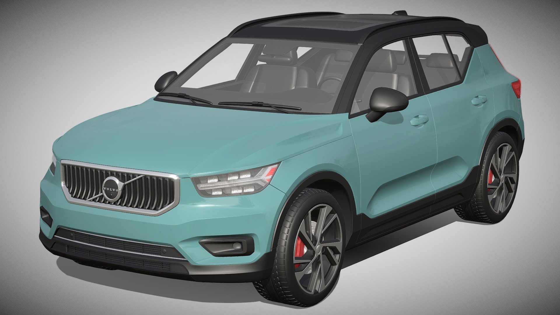 volvo xc40 2020 3d modello zifir3d 6e28ffc 3D print model - Mito3D