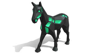 voronoi cavallo posa acquistare royalty gratuito 3d modello jambul agungnurani ef2c06a 3d print model - Mito3D