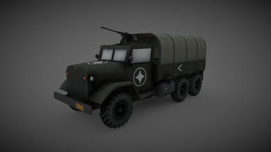 vortex v508 - download free 3d model euvand b8b6267 vorted 2 1 ton truck used primarily transportation supplies personell 3d print model - Mito3D