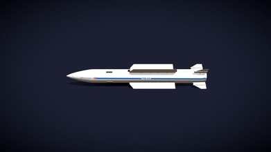 vympel r37 missile - buy royalty free 3d model simon griffiths rubberman db066ae 3d print model - Mito3D