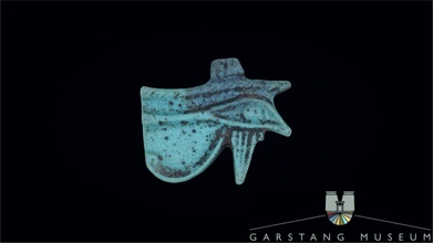 Wadjet olho 3d modelo Garstang museu arqueologia 1ecaf38 3d print model - Mito3D