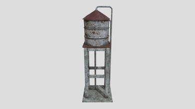 water tower - 3d model wagnerlima07 a26e970 3d print model - Mito3D