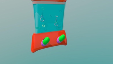 waterful ring toss toy - download free 3d model thinweeb c011696 3d print model - Mito3D