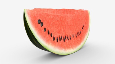 watermelon slice - buy royalty free 3d model hq3dmod aivisastics 7893d1a 3d print model - Mito3D