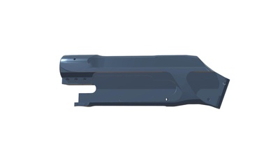 arma corpo reverter Engenharia 3d modelo scanmotion bagaço ad98265 3d print model - Mito3D