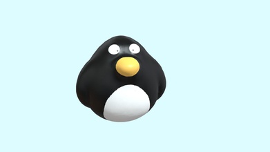 raras penguin - descargar gratis 3d modelo de felix yadomi felixyadomi c50701a intento sculting horrible mapa uv que resulta extraño en busca pingüino 3d print model - Mito3D