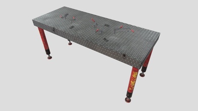 welding assembly table lowpoly - download free 3d model zuckergelee knorke 38f95ef 3d print model - Mito3D