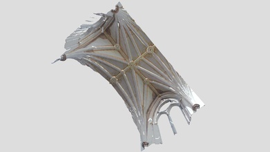 westminster abbey nave vaults bay c9 - 3d model liverpool school architecture livuniarch 5dce358 3d print model - Mito3D
