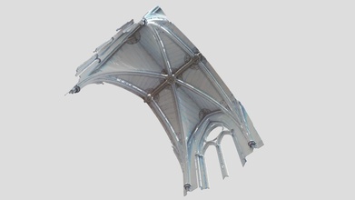 westminster abbey s transept vaults bay s62 - 3d model liverpool school architecture livuniarch e012aac 3d print model - Mito3D
