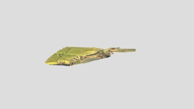 wharram percy verlassene mittelalterliche Dorf - 3d-Modell yaa mapping barkiehunt 91fbb1f 3d print model - Mito3D