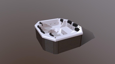whirlpool spa - 3d model guilherme pacanaro pacanarogp 01a9477 3d print model - Mito3D
