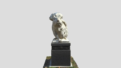 white squirrel statue - download free 3d model lilithelotor ce75384 3d print model - Mito3D