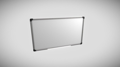 Whiteboard 3d Modell Reflex Unterhaltung eff6059 3d print model - Mito3D