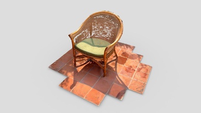 hasır sandalye 3d model nokta a6b099e 3d print model - Mito3D