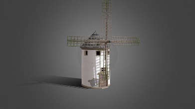 windmill - buy royalty free 3d model kendal316 3425804 3d print model - Mito3D