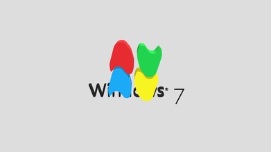 windows 7 logo - download free 3d model mspaint3d 536f9a7 3d print model - Mito3D
