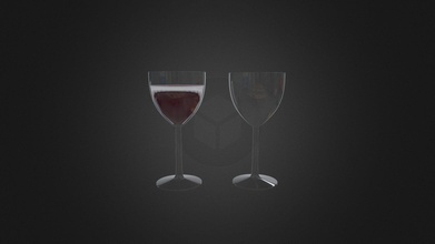 vino bicchiere Scarica gratuito 3d modello igfz dbe182e 3d print model - Mito3D