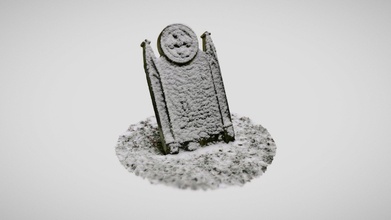 wintry grave - 3d model nick mason archaeology nickmason cb9078c 3d print model - Mito3D