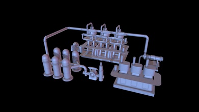 abwischen industriell Sachen 28mm Kriegs Spiele 3d Modell Messgeräte e9c72d1 3d print model - Mito3D