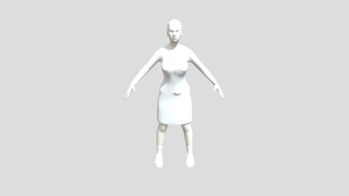 woman - 3d model rohithrook 0b0ed3a 3d print model - Mito3D