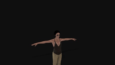 mulher dançando 3d modelo davidleonida 8456b7f 3d print model - Mito3D