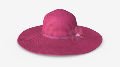 mulher de chapéu 01 - compra isenta royalties modelo 3d hq3dmod aivisastics f0ccc0b 3d print model - Mito3D