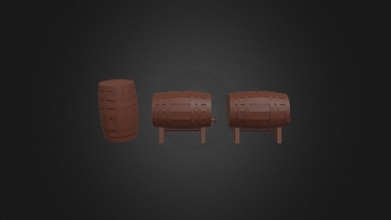wood barrel update - download free 3d model marco sodini rakoo 071df92 3d print model - Mito3D