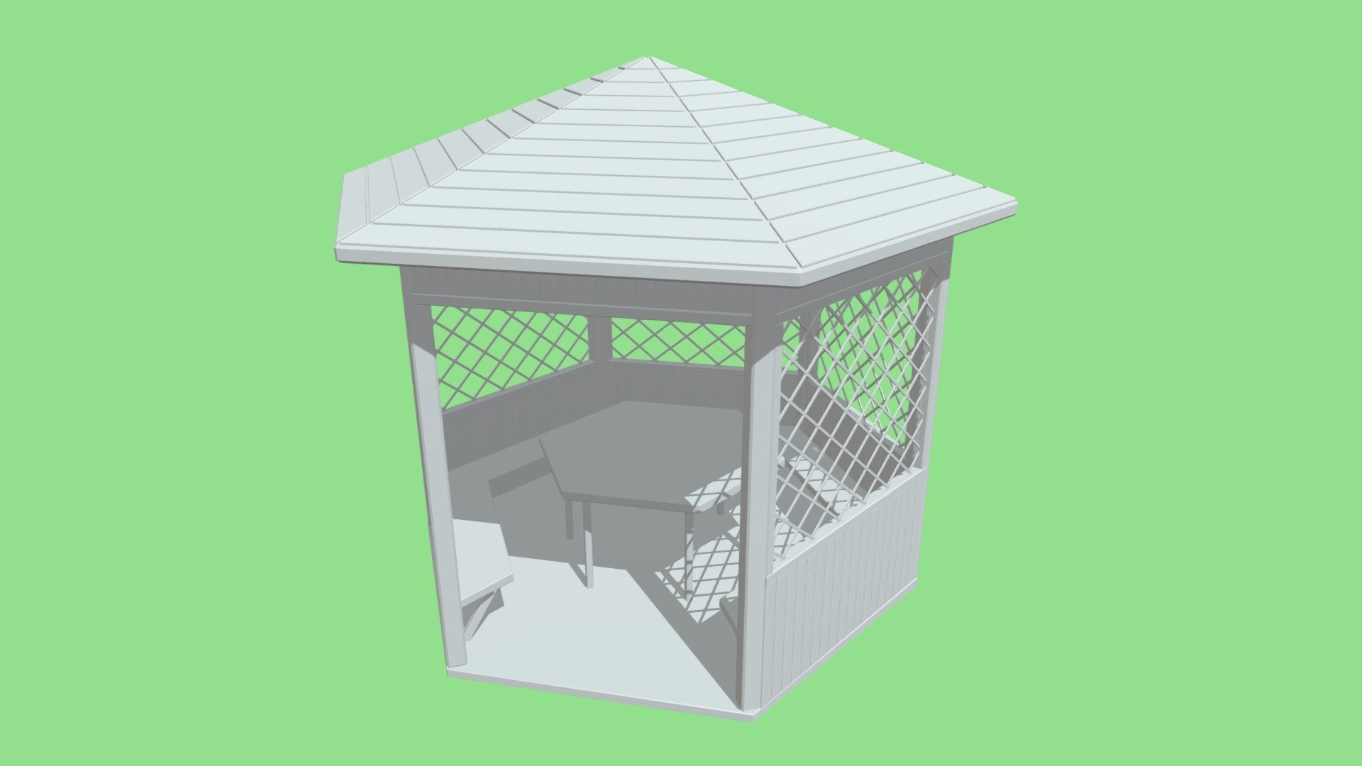 legna gazebo Scarica gratuito 3d modello vladyslav holhanov vladicom08 b991cd9 3D print model - Mito3D