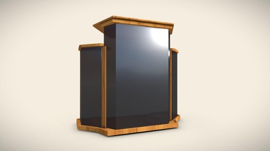 Holz Glas Kanzel Unterstützung Kaufen Lizenzgebühren frei 3d Modell we3do giovanny 7f032b2 3d print model - Mito3D