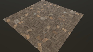wood mosaic floor material - download free 3d model andr bray masterbray 3b9aadb 3d print model - Mito3D