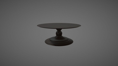wood table - buy royalty free 3d model carruptlouis cb7227b 3d print model - Mito3D