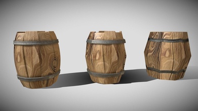 madeira barril baixar livre 3d modelo cocobit fe3952d 3d print model - Mito3D