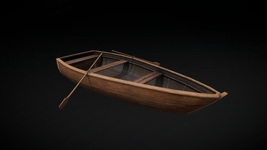 wooden boat remake - download free 3d model mantas stankaitis mansta9 a6b2312 have decided all my older models see much improved decreased vertex count 3 times topology shading animations forward backward 3d print model - Mito3D