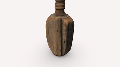 madera botella 3d modelo europac3d o0midla 3d print model - Mito3D