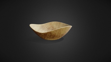 wooden bowl - buy royalty free 3d model prytkov adba891 dining room kitchen andrew pearce&rsquo style 3d print model - Mito3D