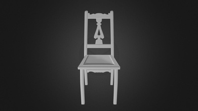 wooden chair 1 - 3d model alanjaldred 366b447 3d print model - Mito3D